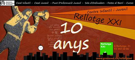 10è Aniversari Rellotge XXI