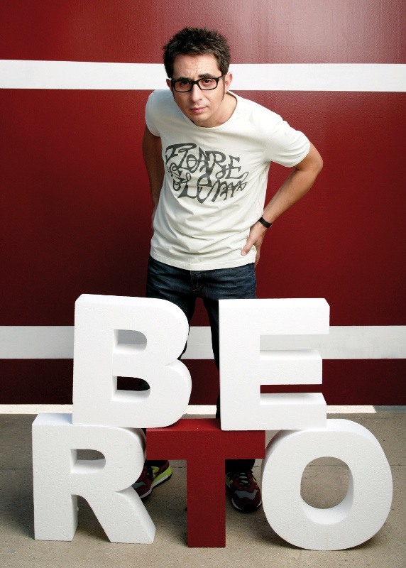 foto promocional de Berto Romero