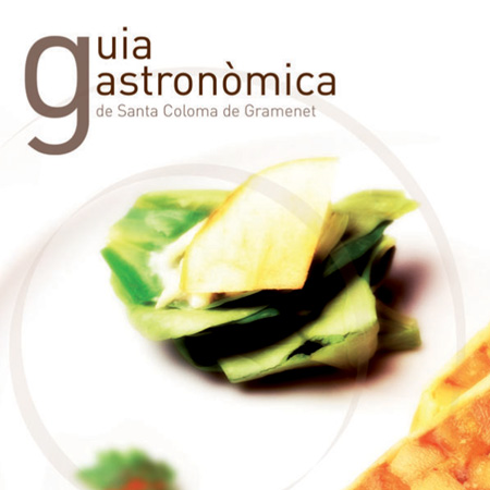 Fotografia de la portada de la Guia Gastr�nomica de Santa Coloma