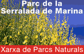 gif animado. Acceso a la web del parque Serralada de Marina