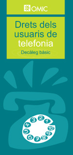 Imatge decorativa. Portada del d�ptic en pdf sobre consum i telefonia