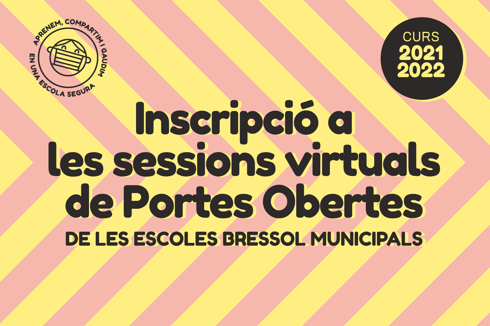 Jornades de portes obertes Cartell de les jornades