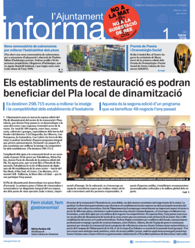 Portada del Full Informatiu