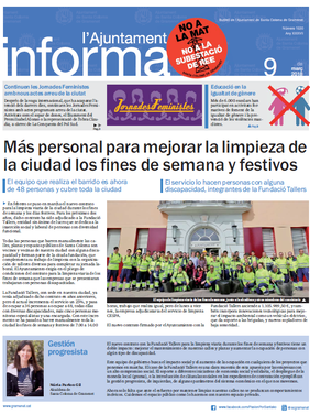 ú Portada del Full Informatiu
