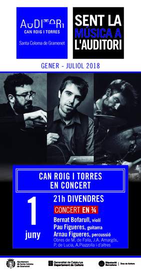 Cartell del concert