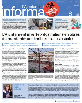 Portada de l'Ajuntament Informa
