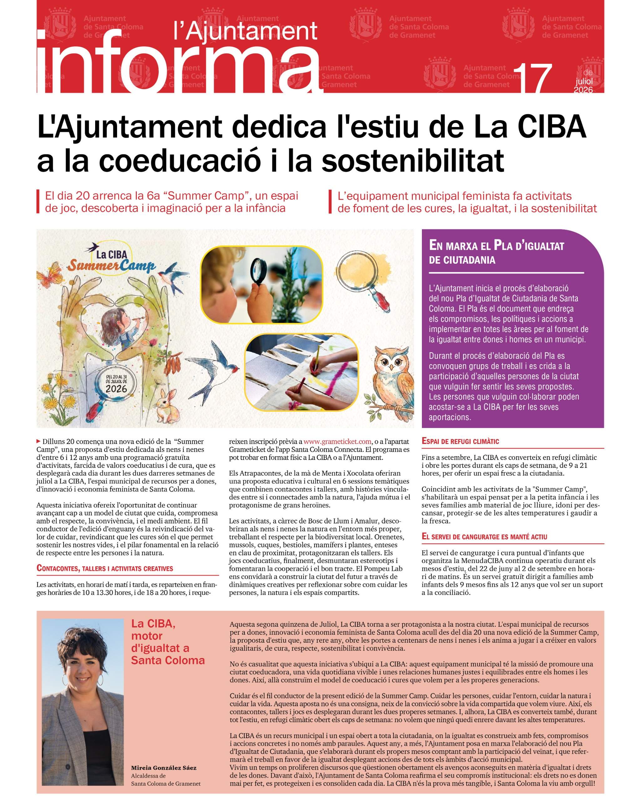 Portada del full