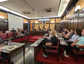 Imatge del Ple Municipal