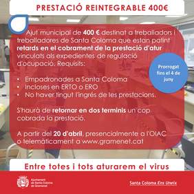 Infografía de la ayuda