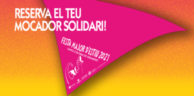 Imatge gràfica del mocador solidari de la Festa Major