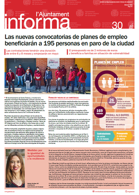 Portada del full Informatiu