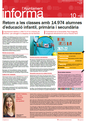 Portada del Full Informatiu