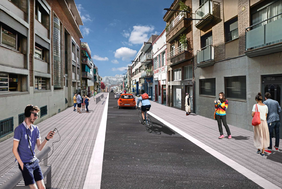 Imatge virtual de Dr. Pagès urbanitzat