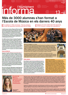 Portada del full Informatiu