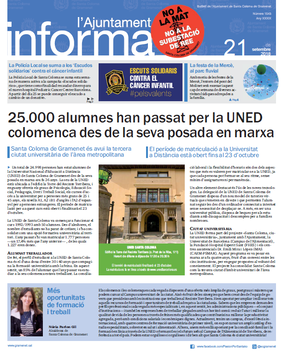 Portada del Full Informatiu