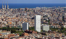 Vista de la ciutat de Santa Coloma 