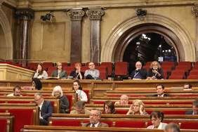 Imatge del Parlament de Catalunya on es va celebrar