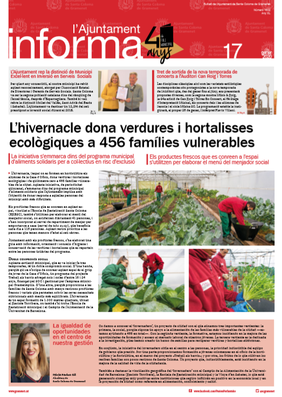 Portada de L'Ajuntament Informa
