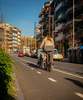 Foto carril bici al passeig Llorenç Serra