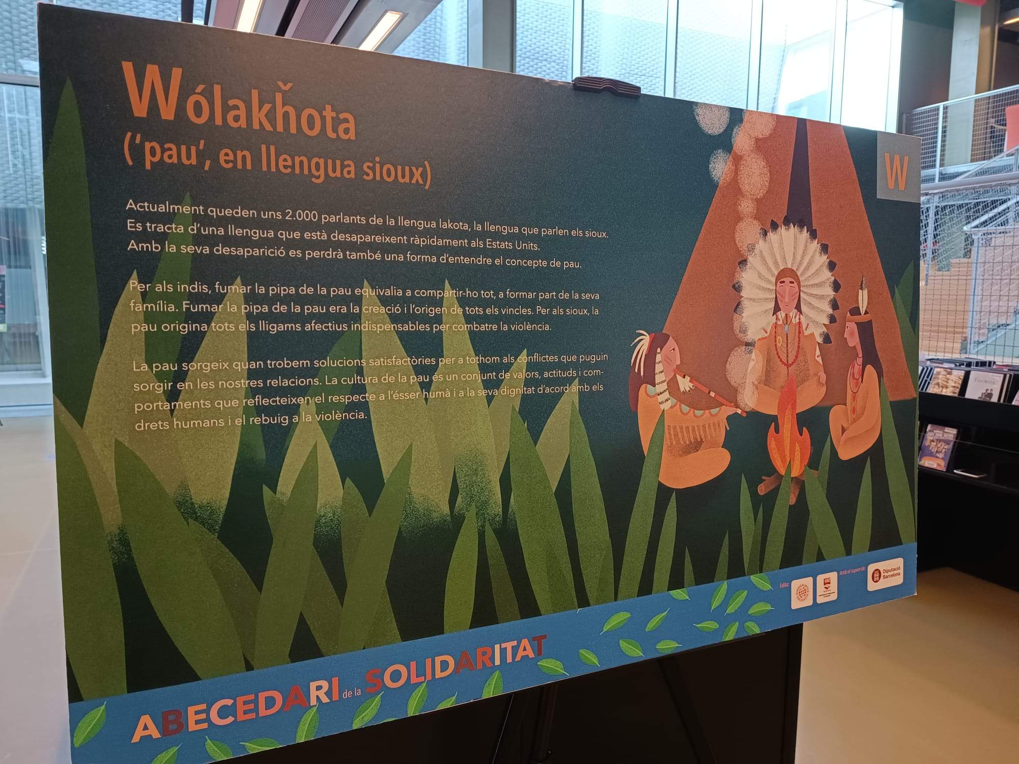 Exposició Abecedari de la solidaritat Imatge Exposició Abecedari de la solidaritat