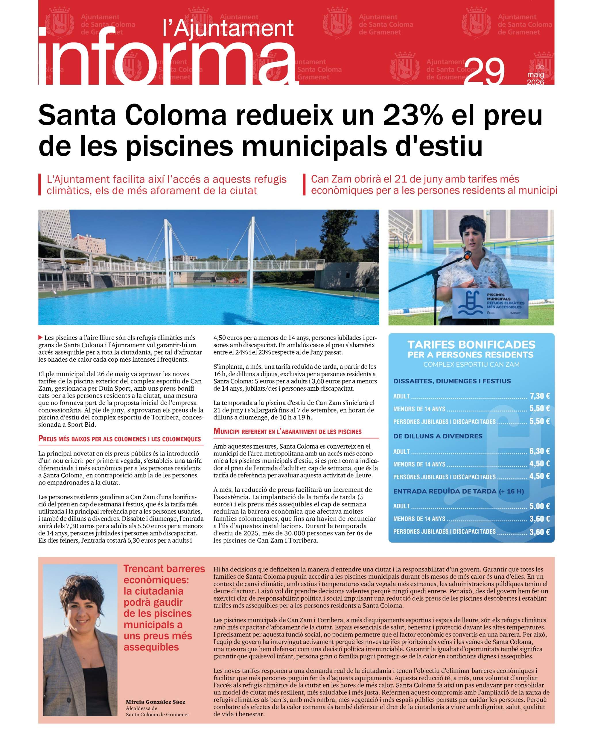 Portada del full