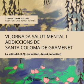 Cartell de la VI Jornada de Salut Mental i Addiccions