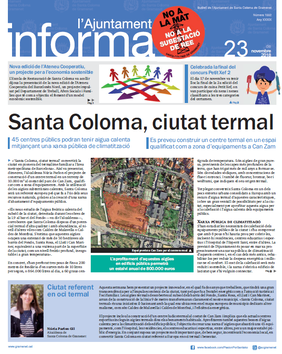Portada de l'Ajuntament Informa