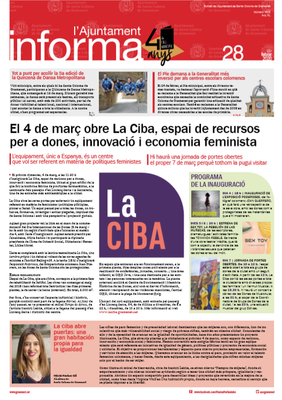 Portada del Full Informatiu