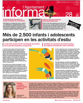 Portada del Full Informatiu