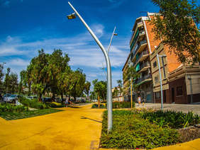 Foto del nou Passeig de la Salzareda