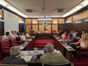 Imatge del Ple Municipal