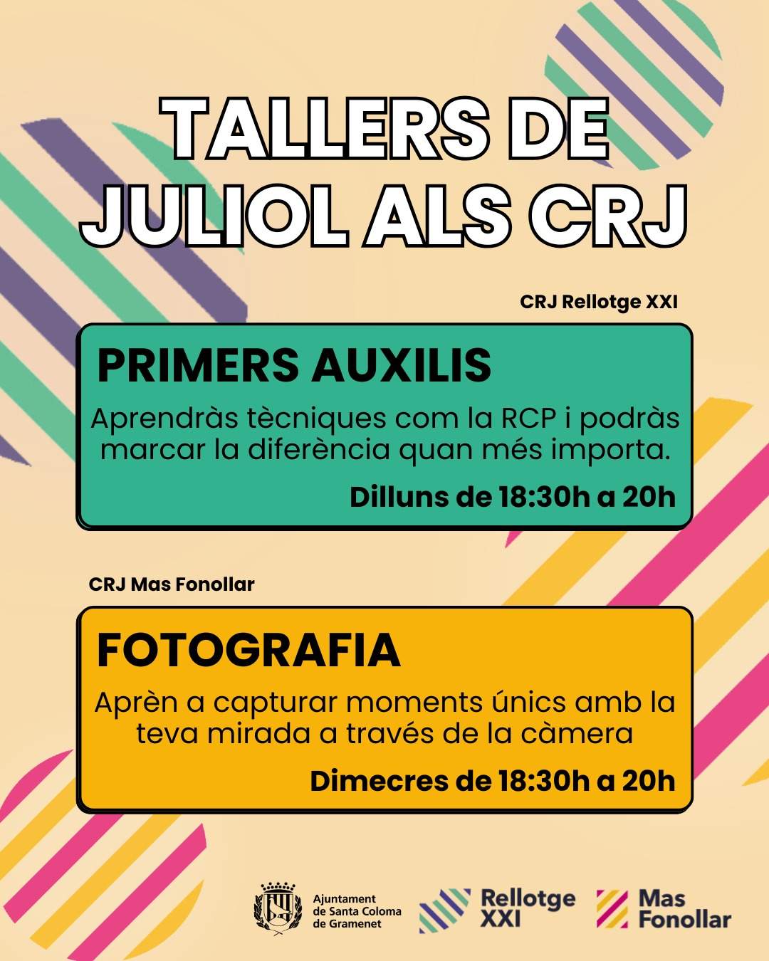 Progamació juliol 