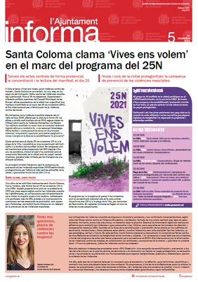 Portada del Full Informatiu