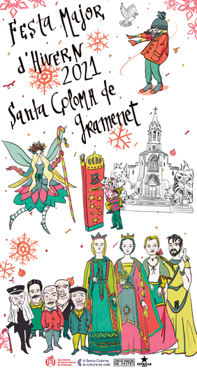 Cartell Festa Major d'Hivern 2021