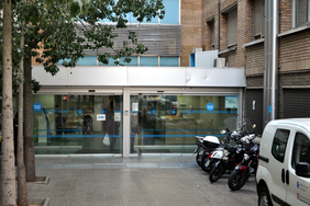 Entrada del CAP del carrer Major