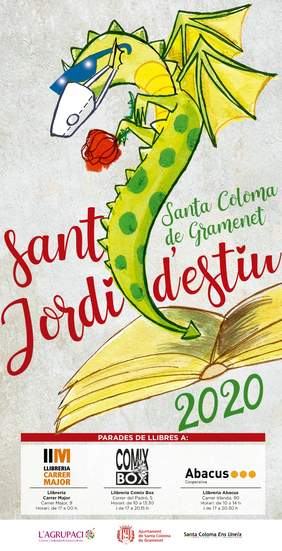 cartell de Sant Jordi d'estiu