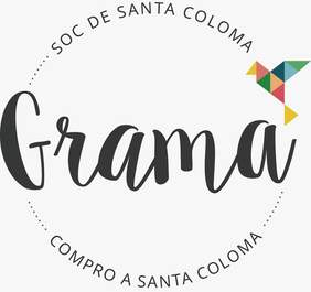 Esloga Grama moneda: soc de Santa Coloma, compro a Santa Coloma 