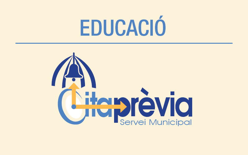 banner cita prèvia educació