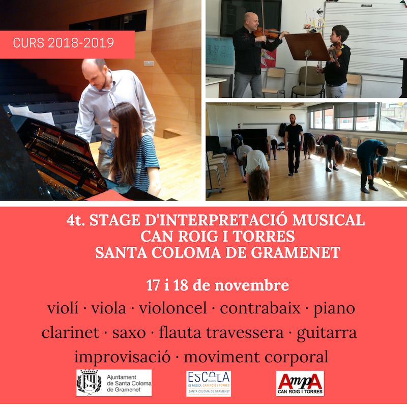 4t Stage Musical Can Roig i Torres Postal Quart Stage musical