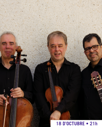 Joaquim Alabau, Pere Bardagí i Joan Garrobé Foto dels artistes