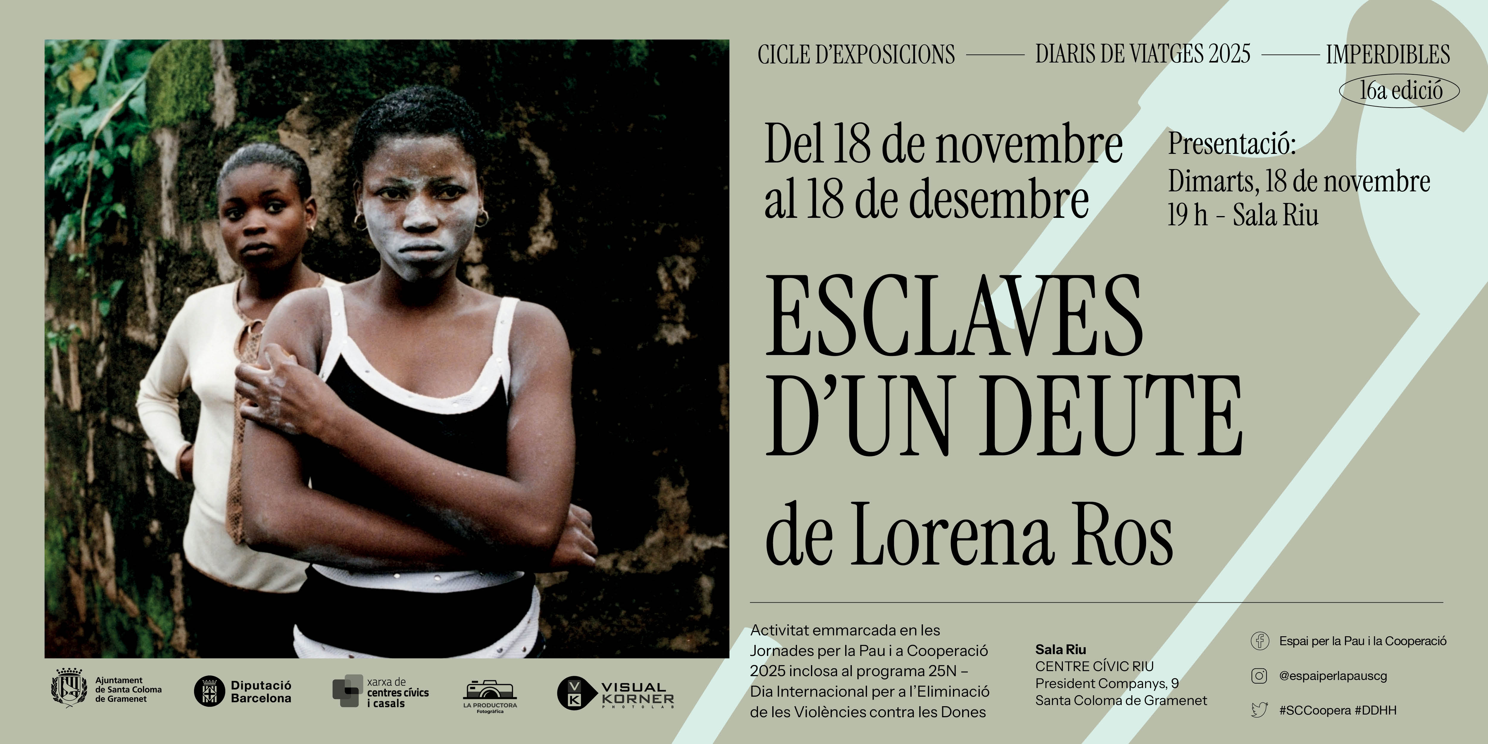 Foto Exposició 'Esclaves d'un deute'