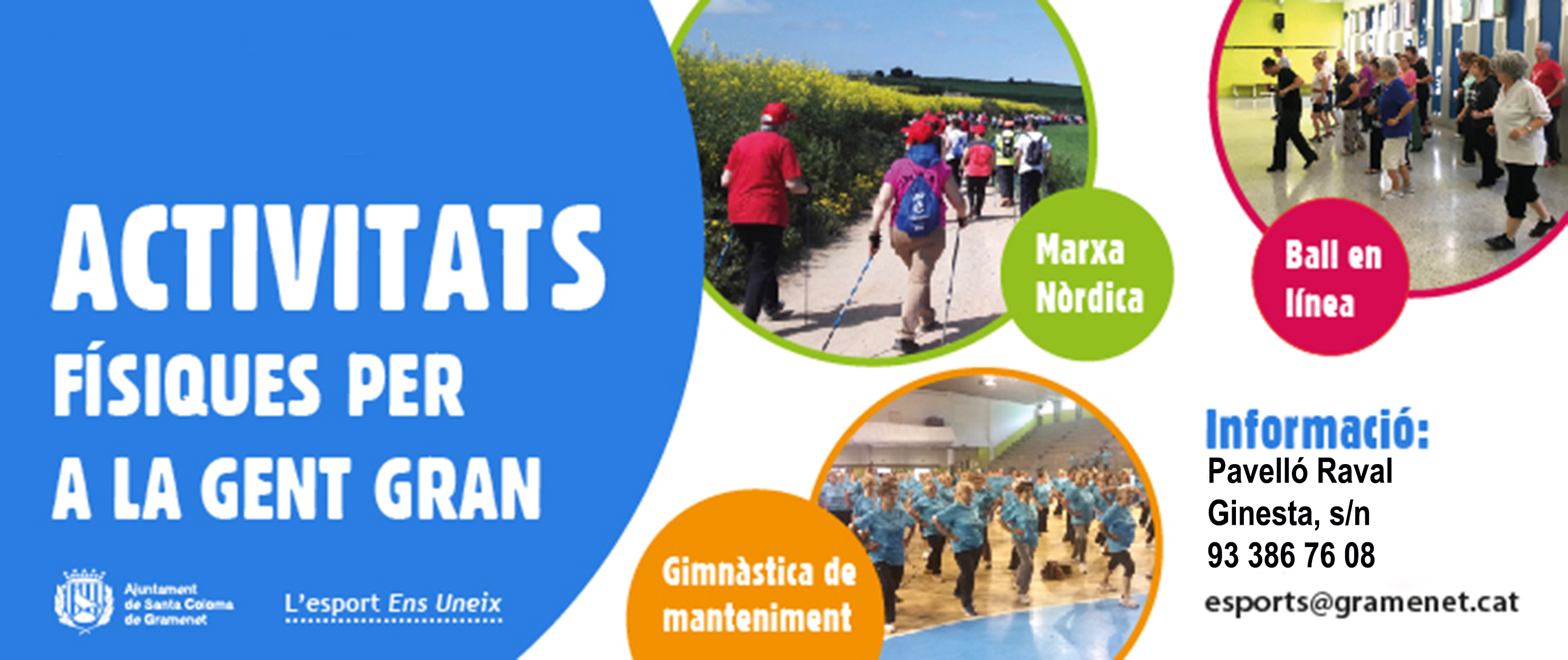 Activitats Gent Gran Cartell d'Activitats Gent Gran