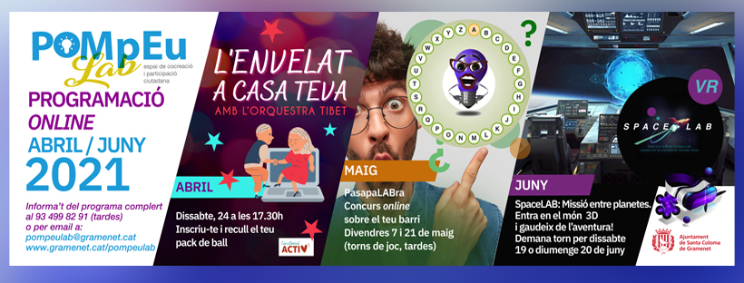 Programació del 2on trimestre Banner de la programació
