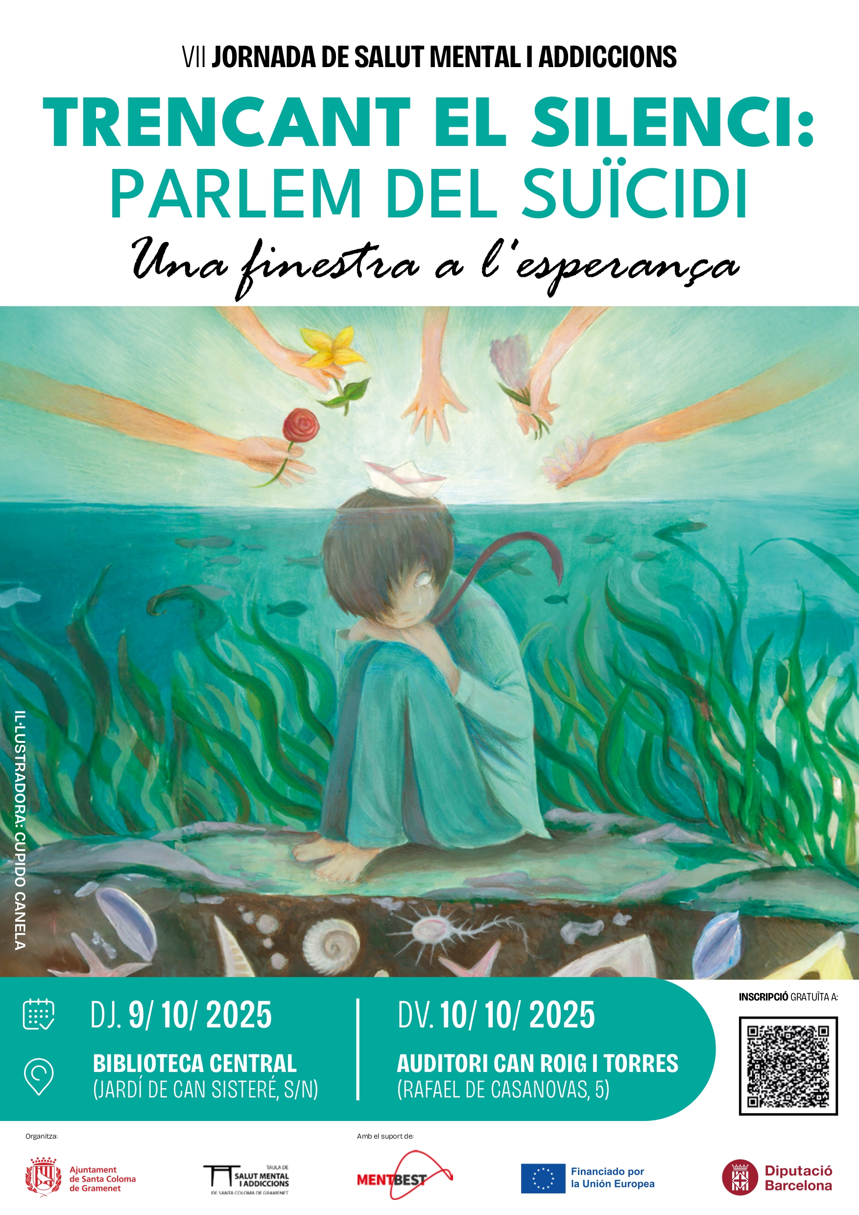 Cartell de la VII Jornada de Salut mental i Addiccions