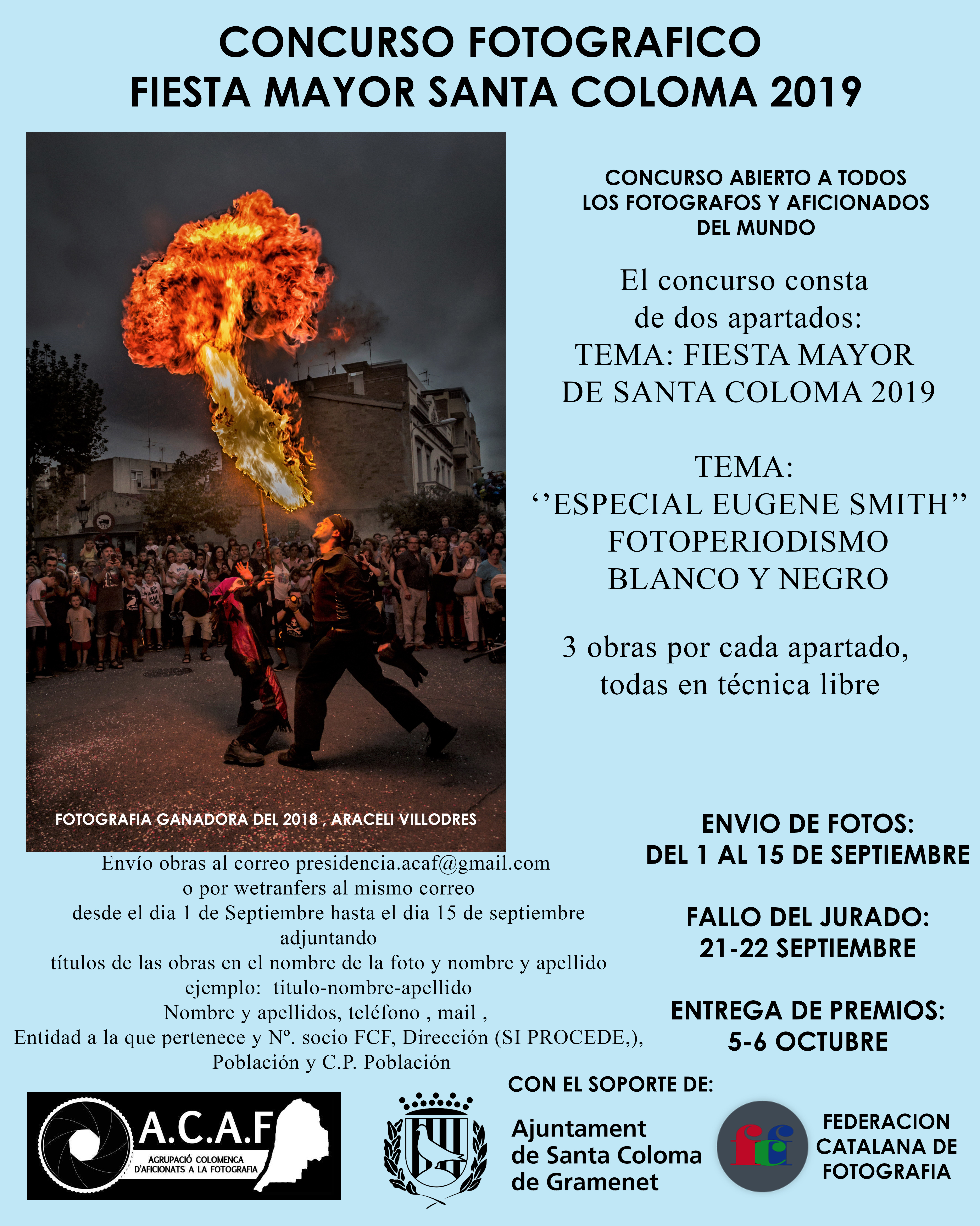 Concurs fotogràfic Cartell del concurs
