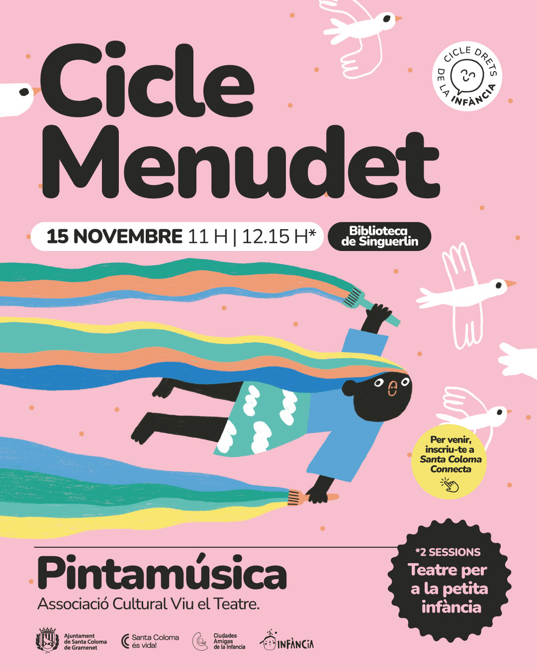Cartell anunciant Cicle Menudet 
