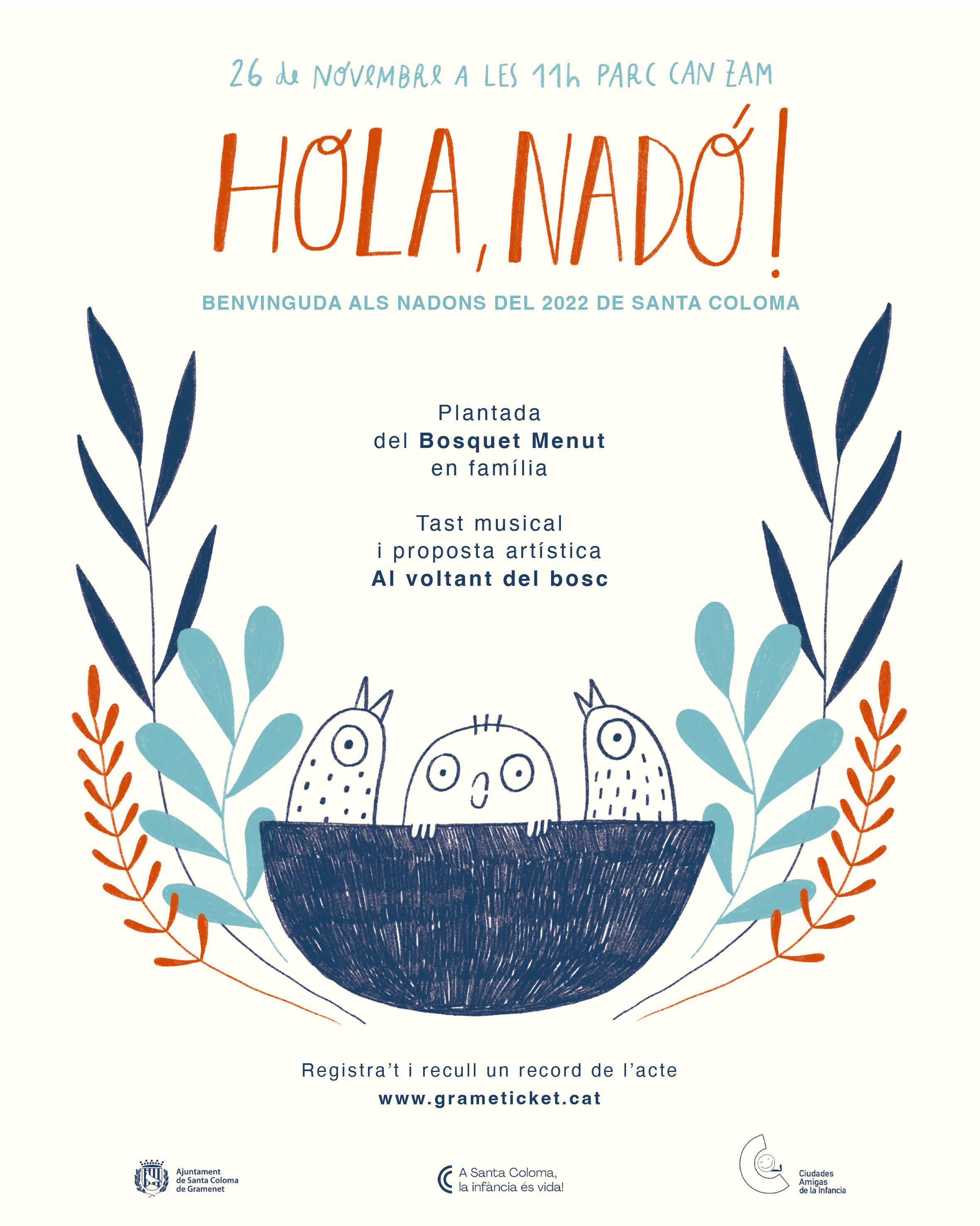 Hola, nadó! Cartell Hola, nadó !