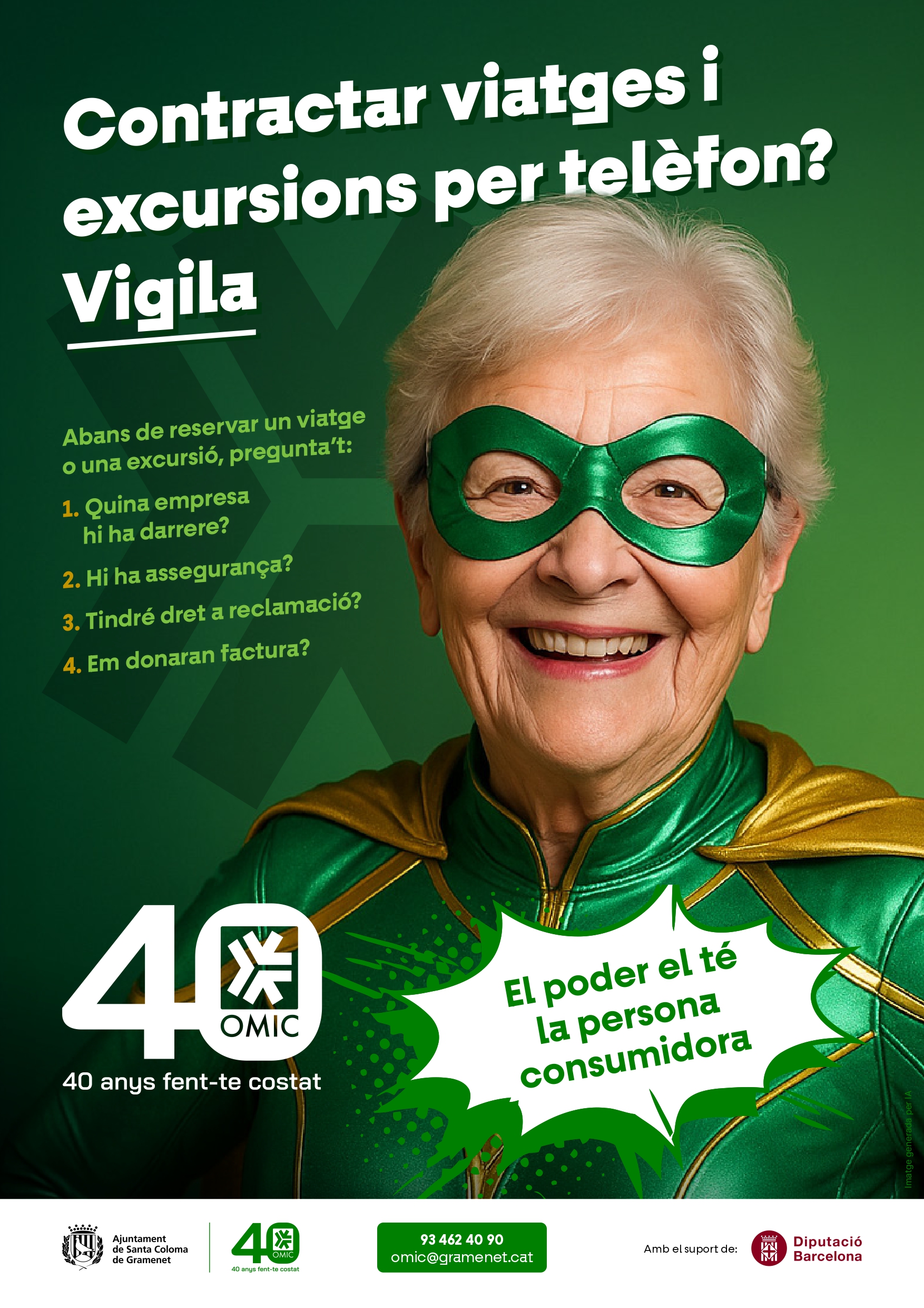 Campanya 40 aniversari OMIC 