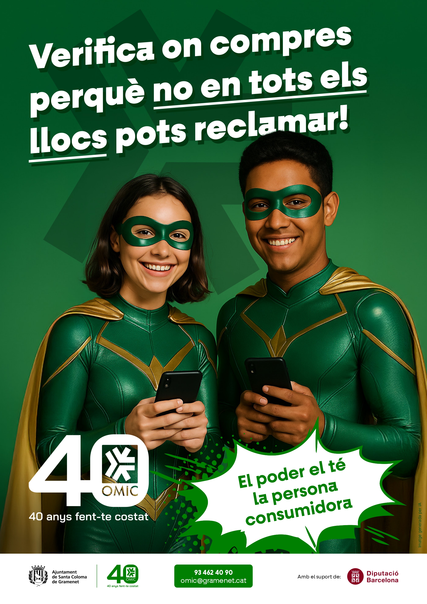 Campanya 40 aniversari OMIC 