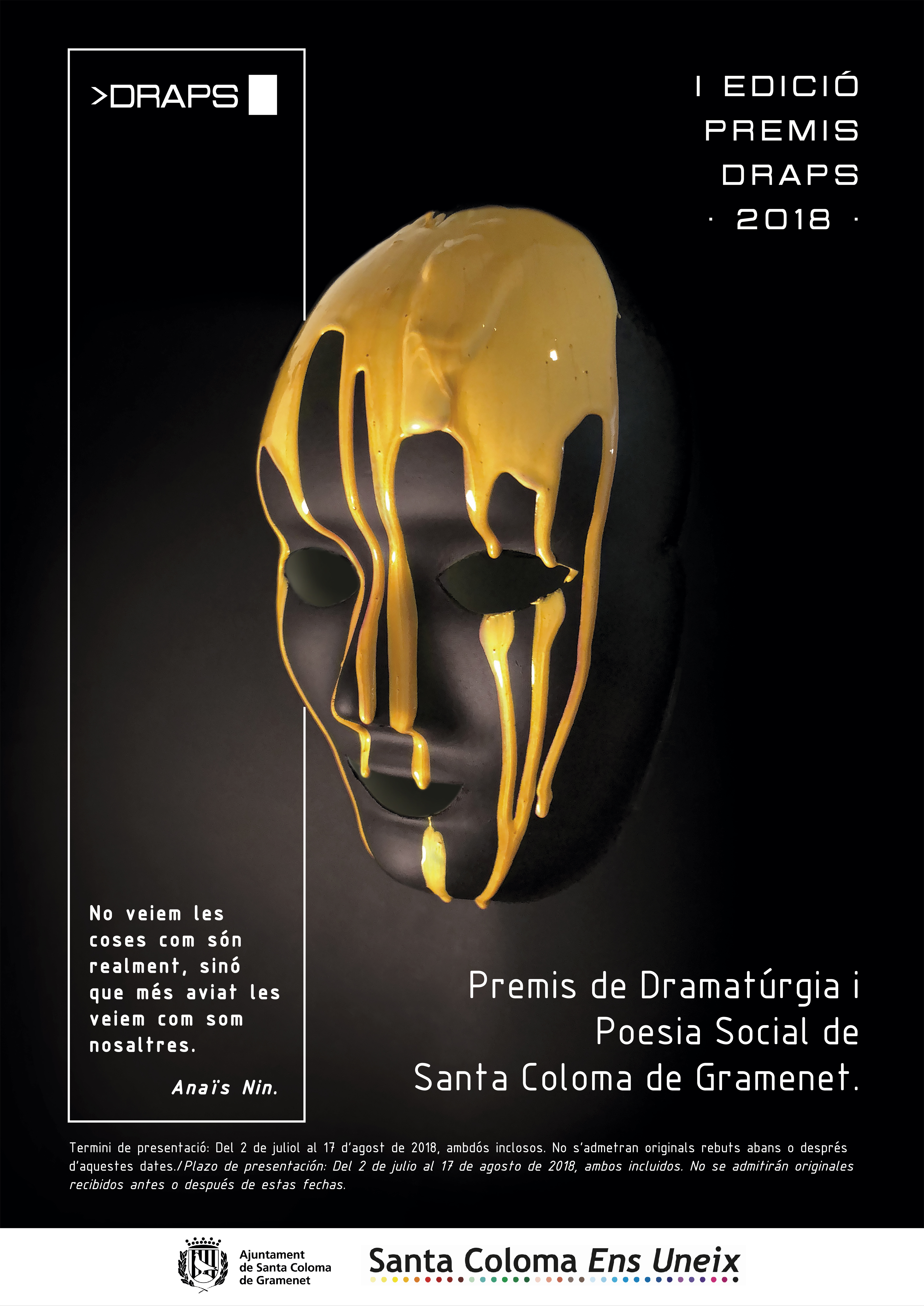Premios DRAPS Cartel Premios DRAPS